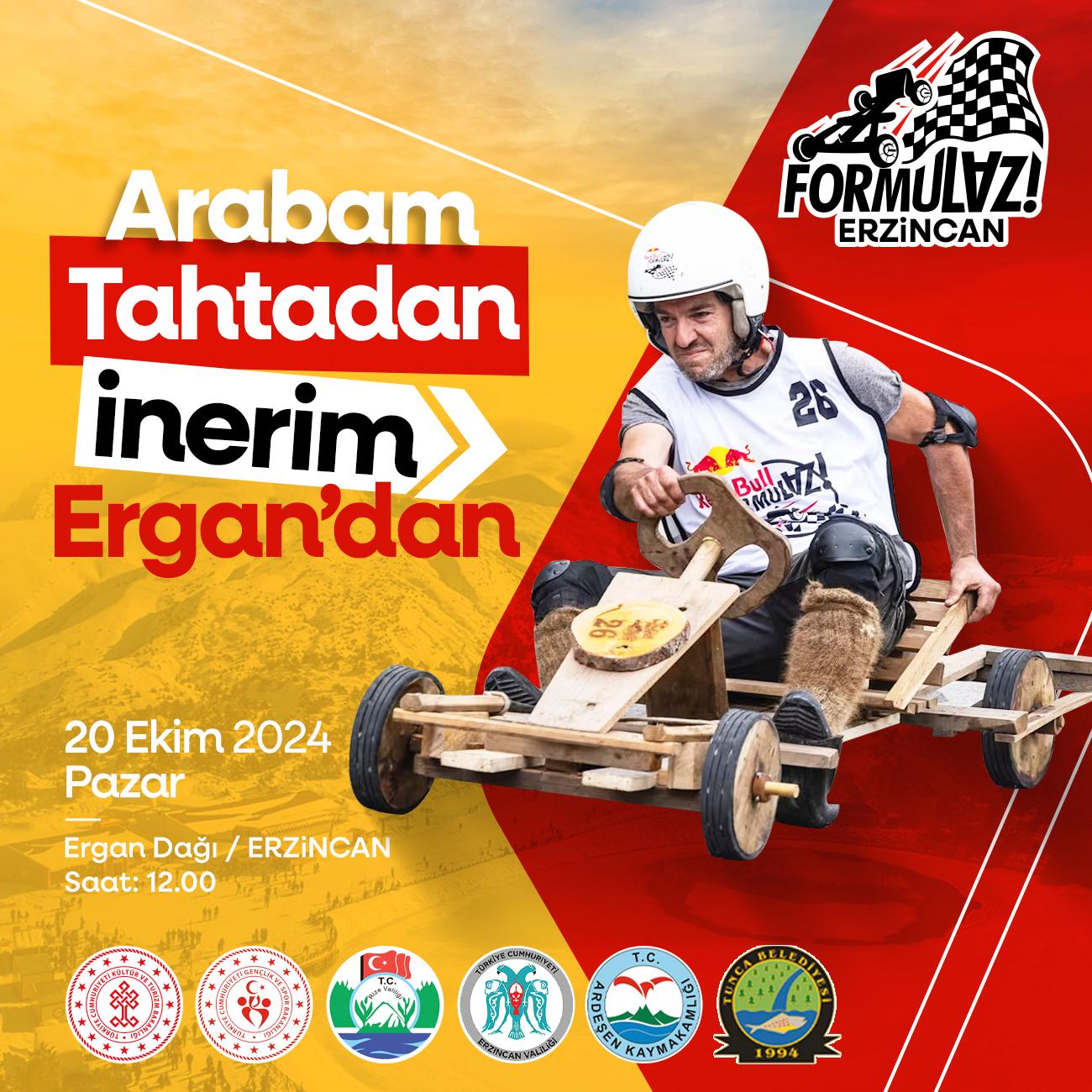 Erzincan’da İlk kez FormuLAZ tahta araba yarışları düzenlenecek