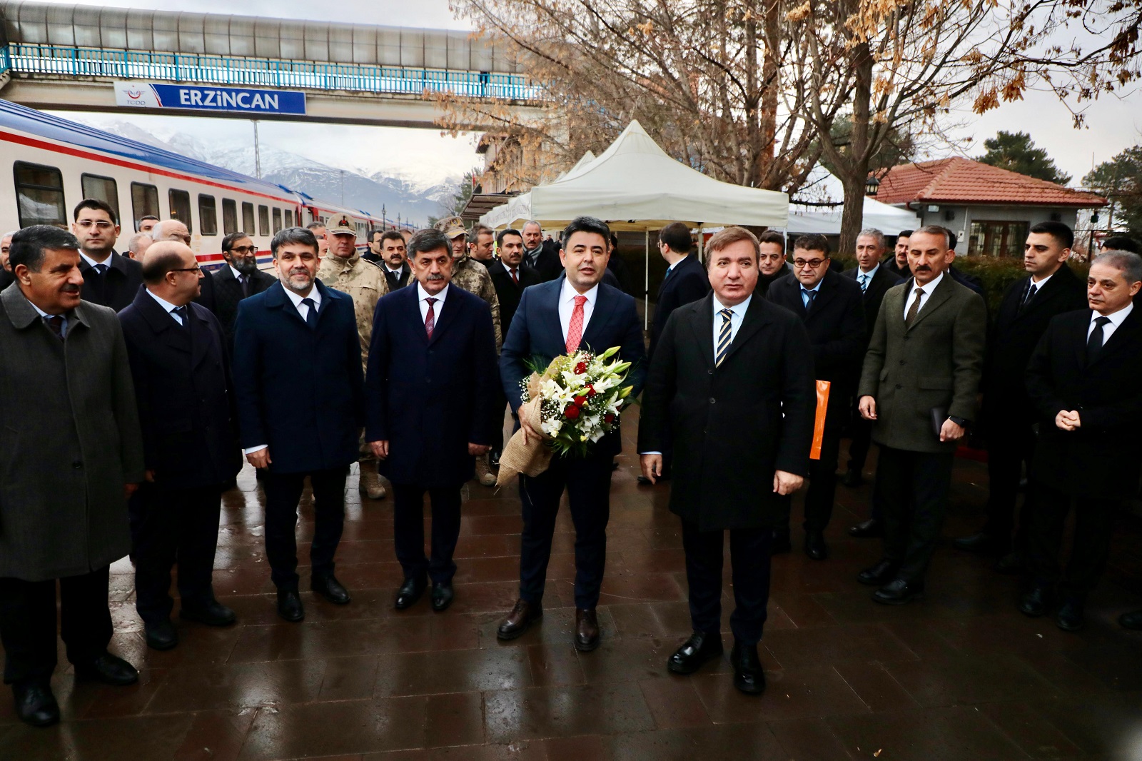 Turistik Doğu Ekspresi Erzincan'da Coşkuyla Karşılandı.