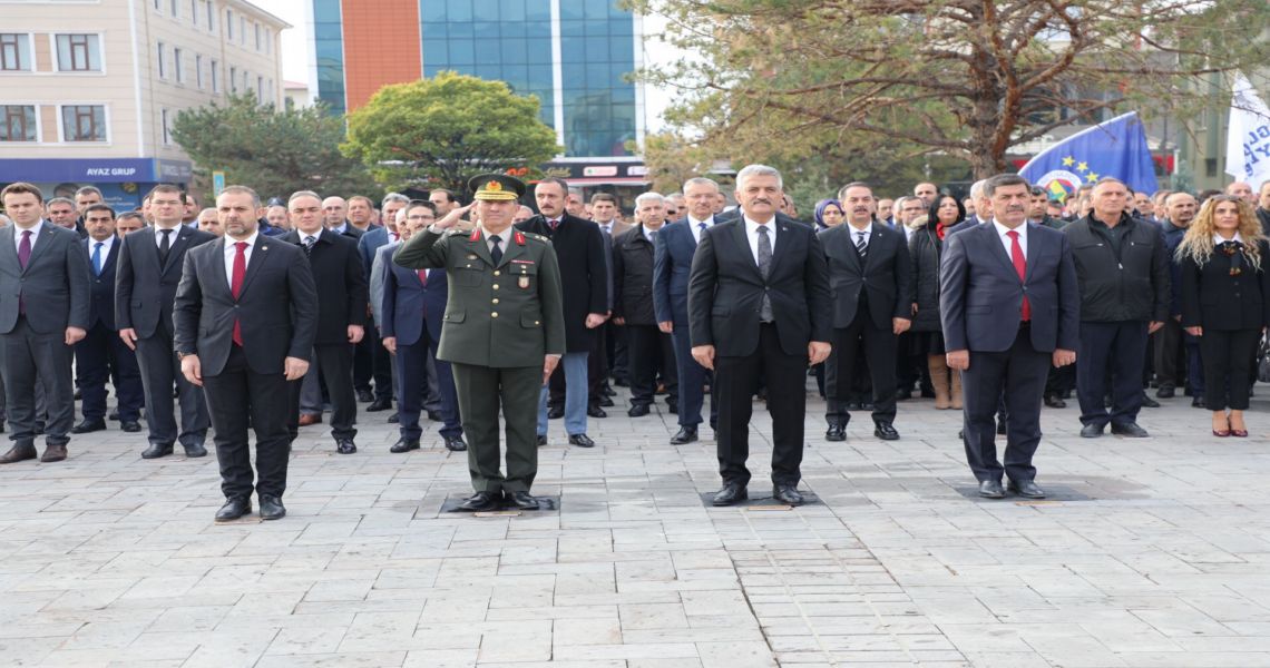 Gazi Mustafa Kemal Atatürk, Vefatının 84’üncü yılında saygı ve özlemle anıldı