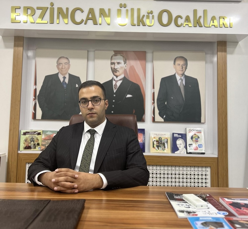 Ülkü Ocakları Erzincan İl Başkanlığına Av. Burak Serhat İşbar atandı