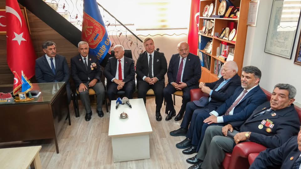 Muharip Gaziler Derneği’ne Ziyaret