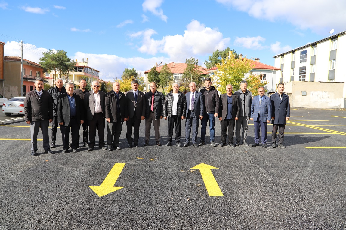 Erzincan Merkez Cemevi’ne oto park yapıldı