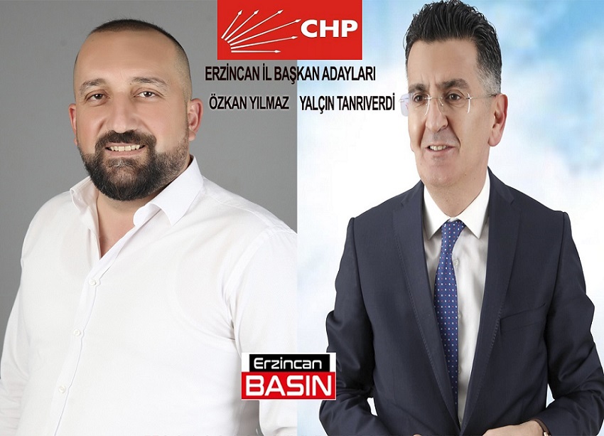 CHP Erzincan İl Başkanlığı için 2 isim yarışacak