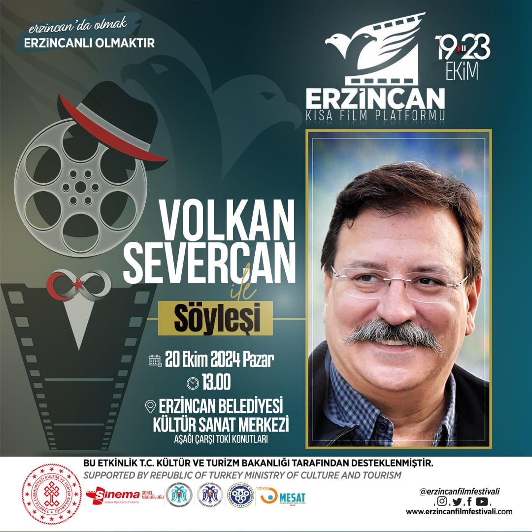 ERZİNCAN KISA FİLM PLATFORMU SÖYLEŞİLERİNDE YÖNETMEN VE OYUNCULAR İLİMİZE GELECEK