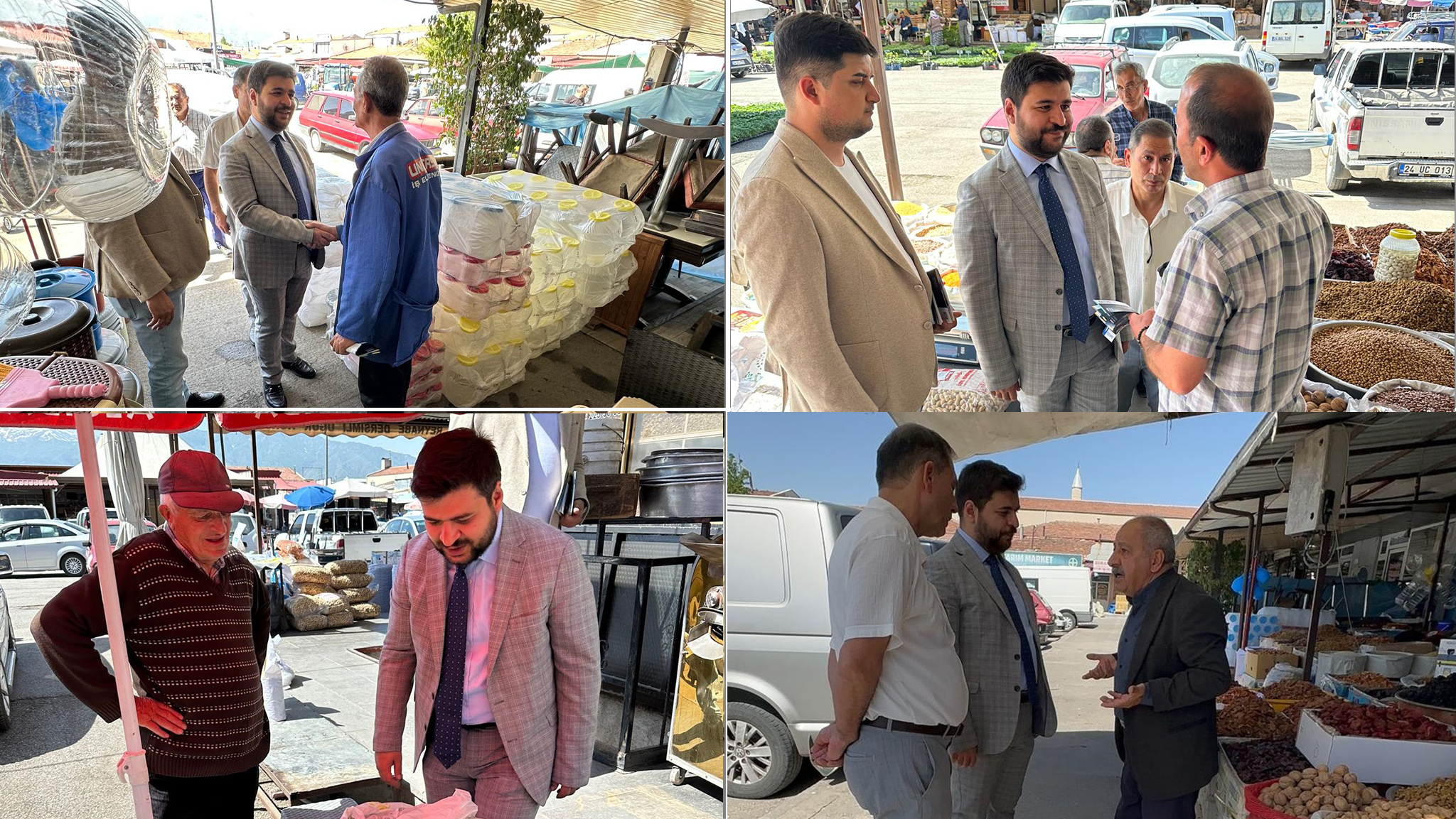 DEVA Partisi Genel Başkan Yardımcısı Mehmet Sait Başaran, Erzincan'da temaslarda bulundu